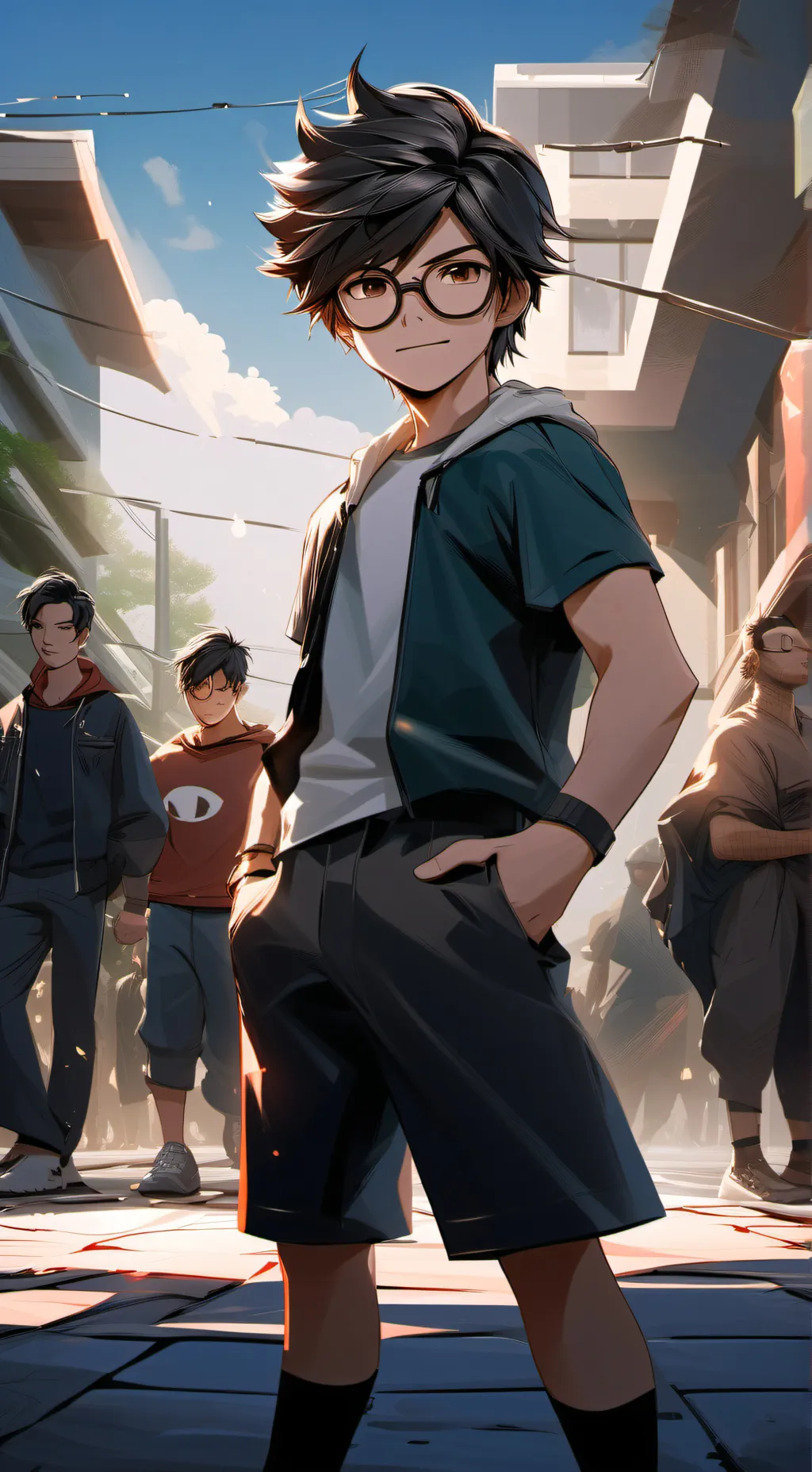 ai character: Champions  background