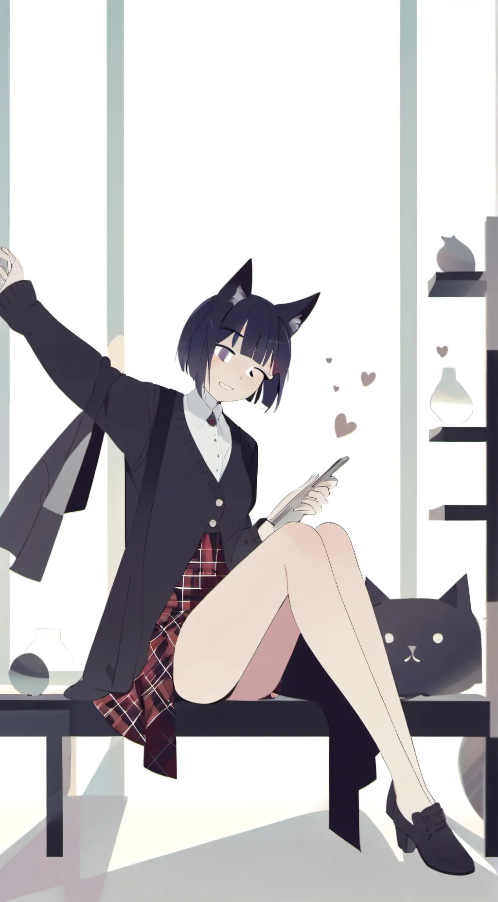 ai character: Rose background