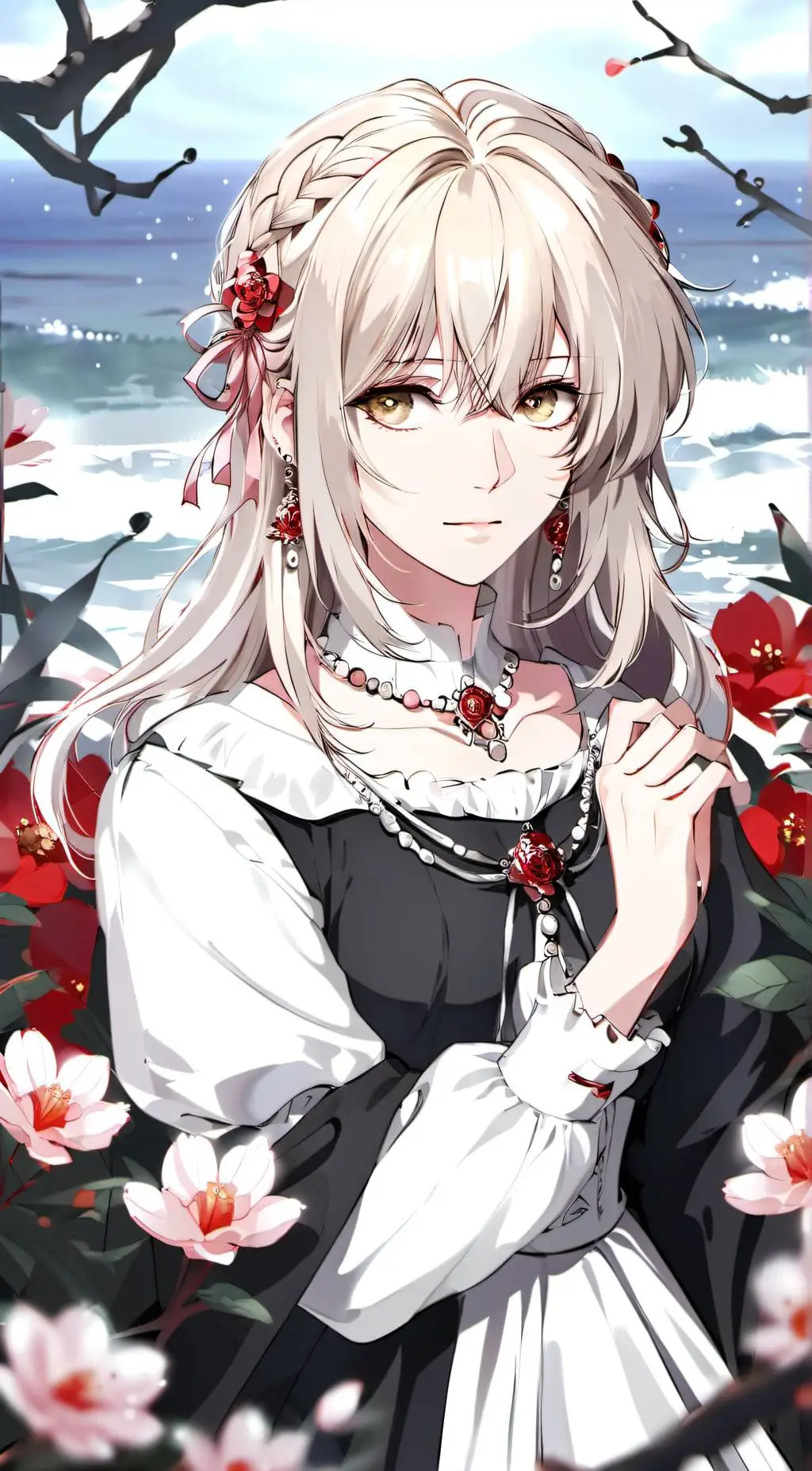 ai character: ꧁Yuko࿐ background