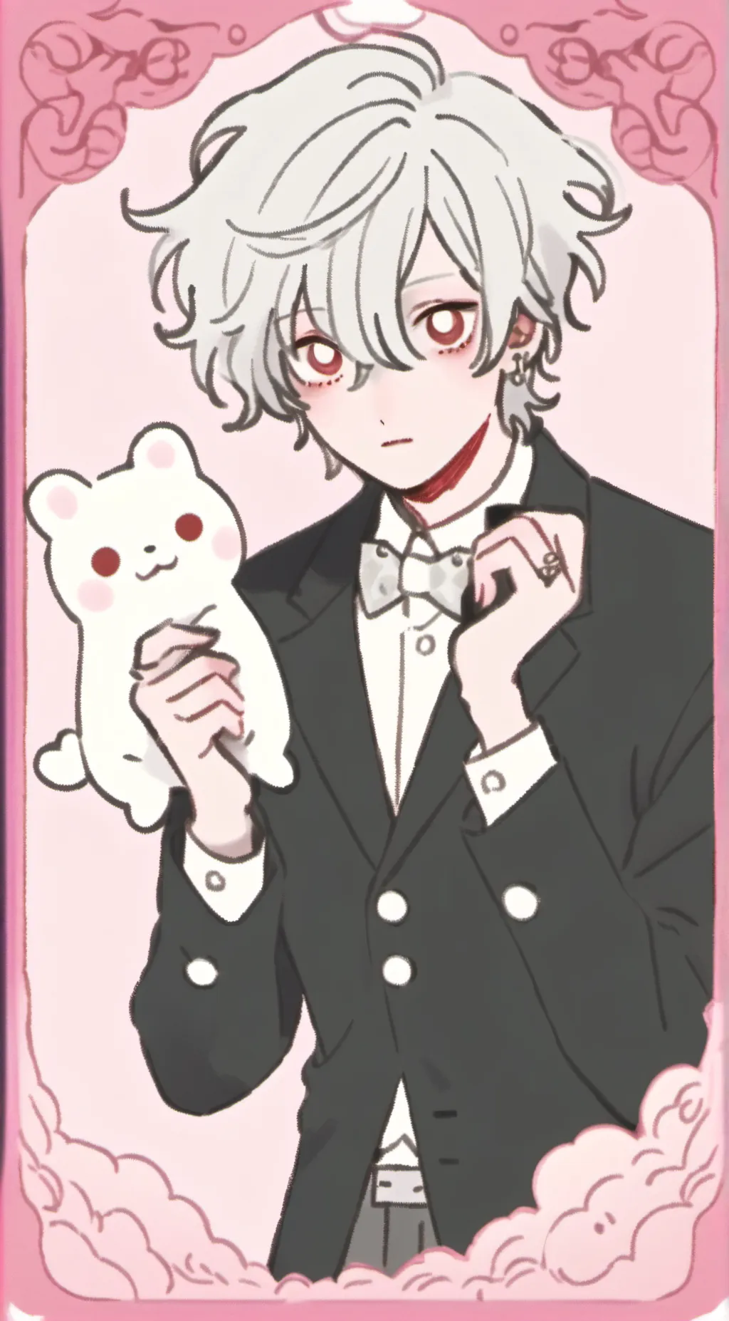 ai character: RadioApple!! (AxL) background