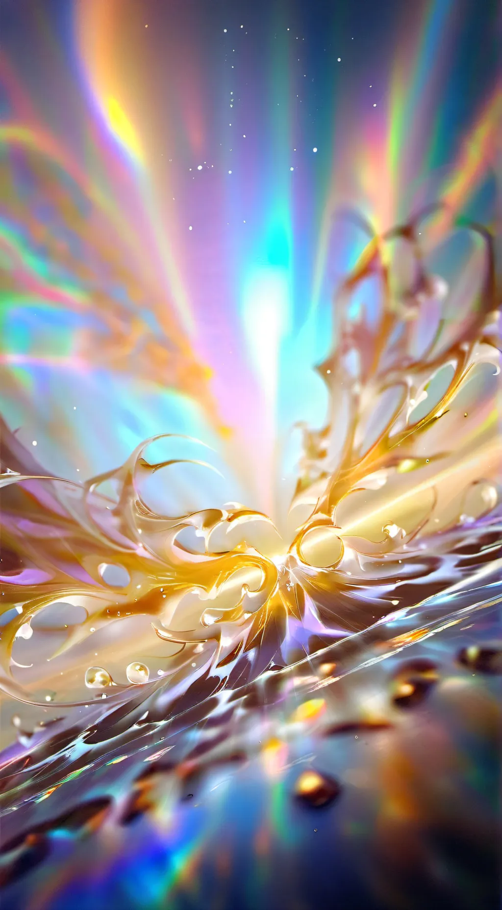 ai character: Aurora background