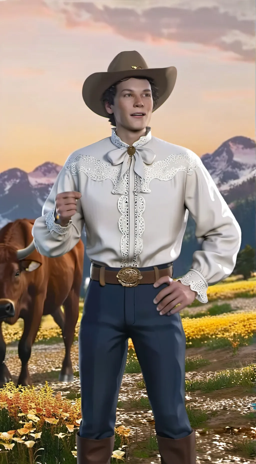 ai character: arthur moretti background