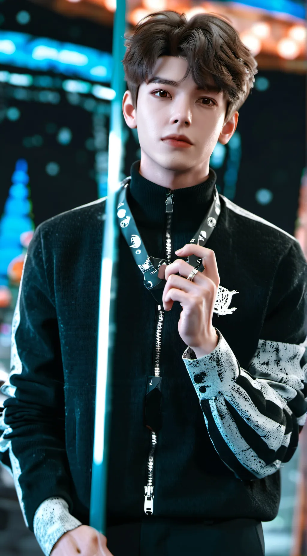 ai character: Oliver background