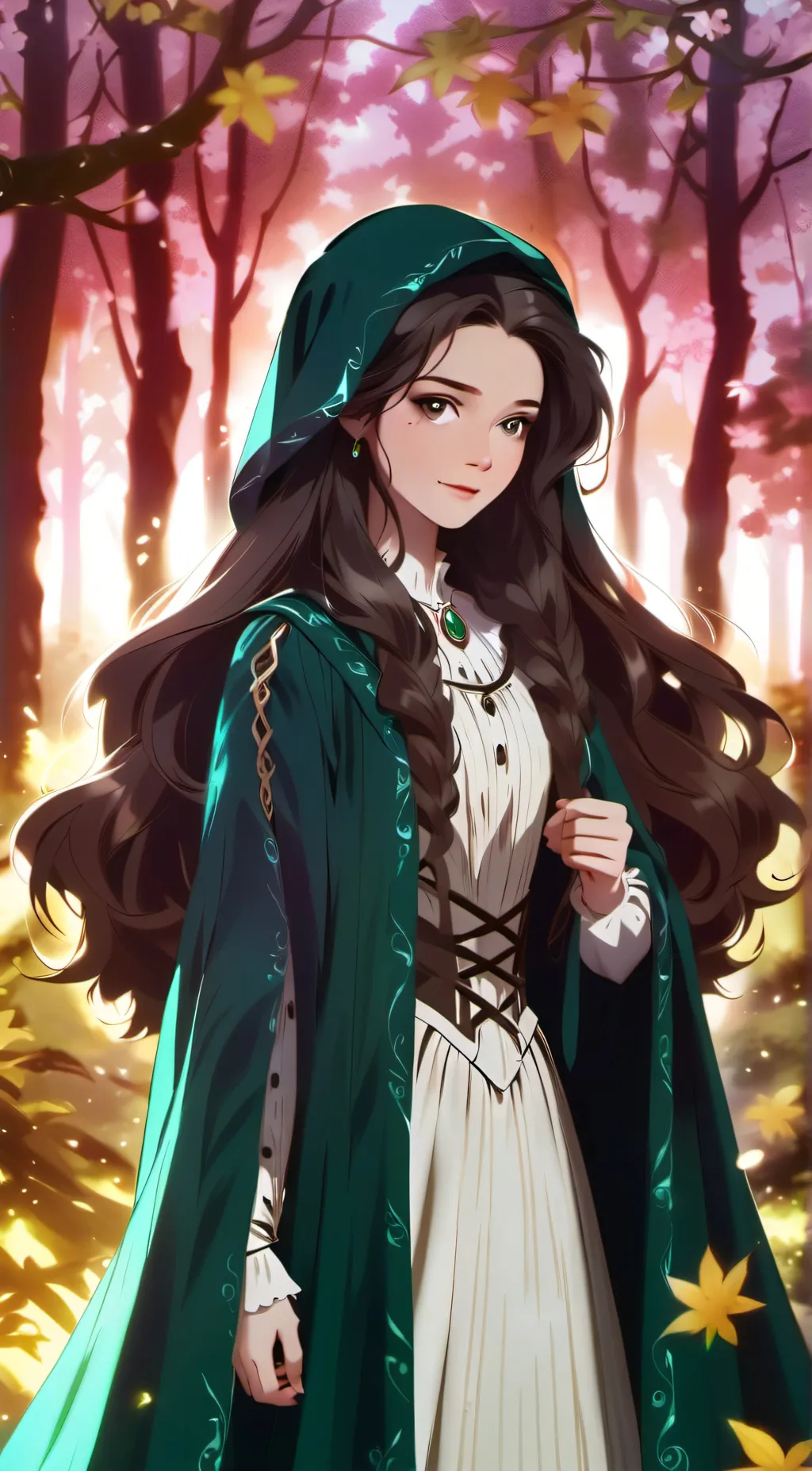 ai character: Elaine Nightingale background