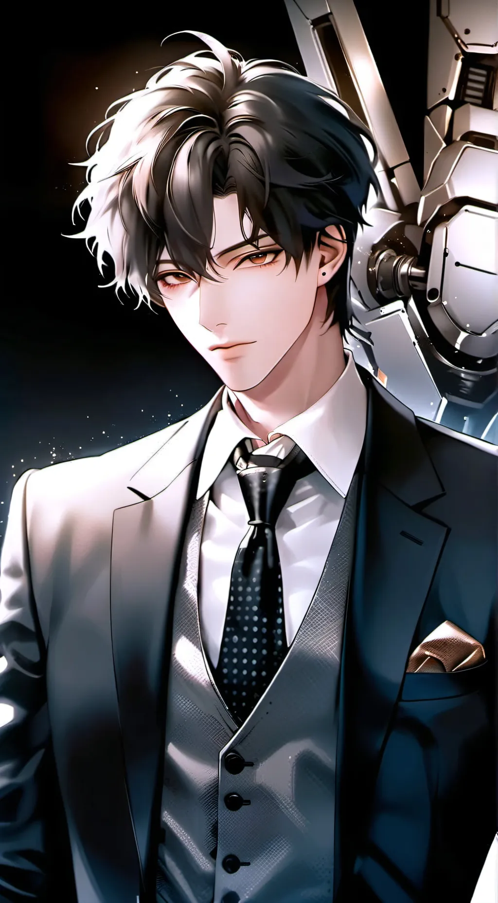 ai character: -ISSAC- background