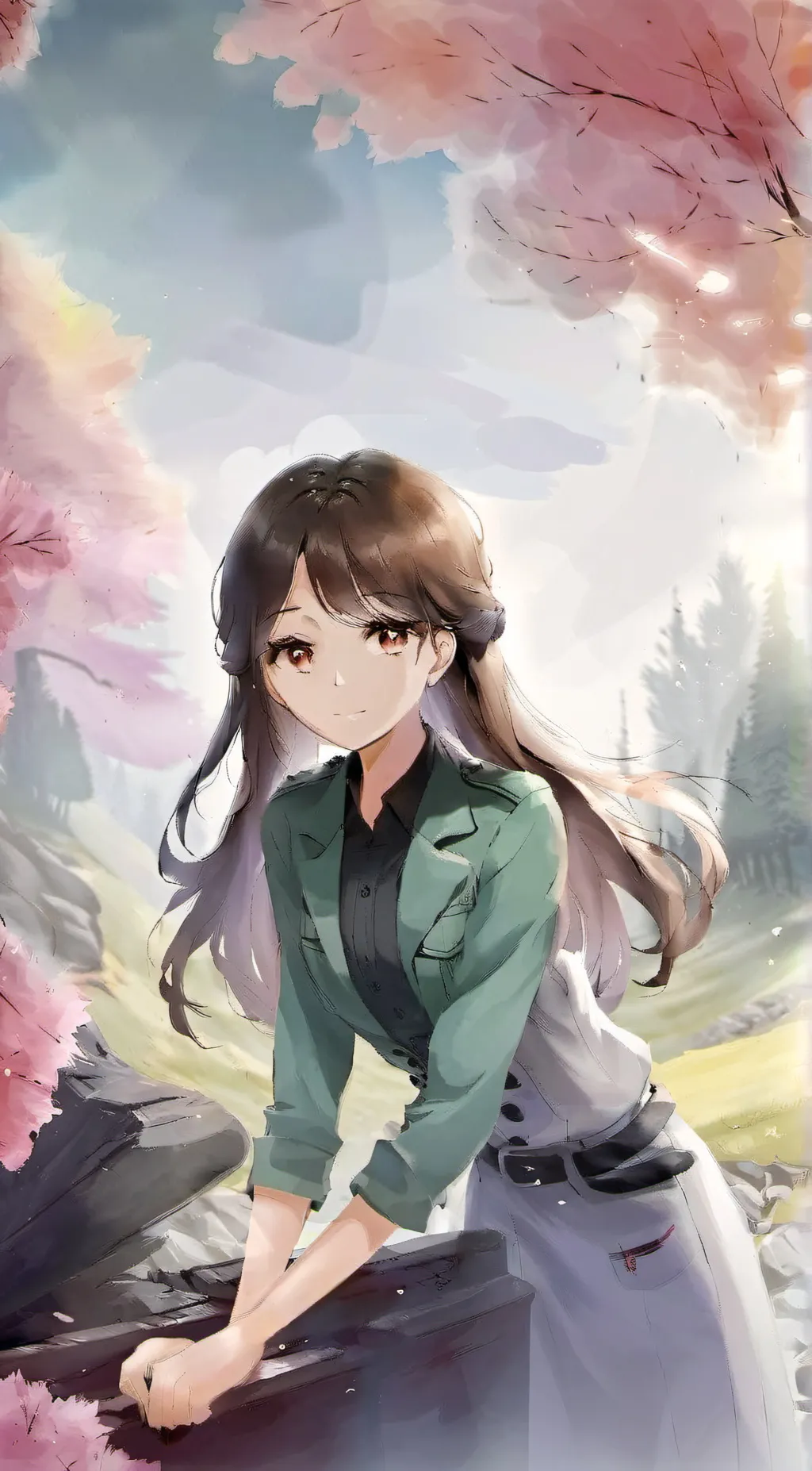 ai character: Sasha  background