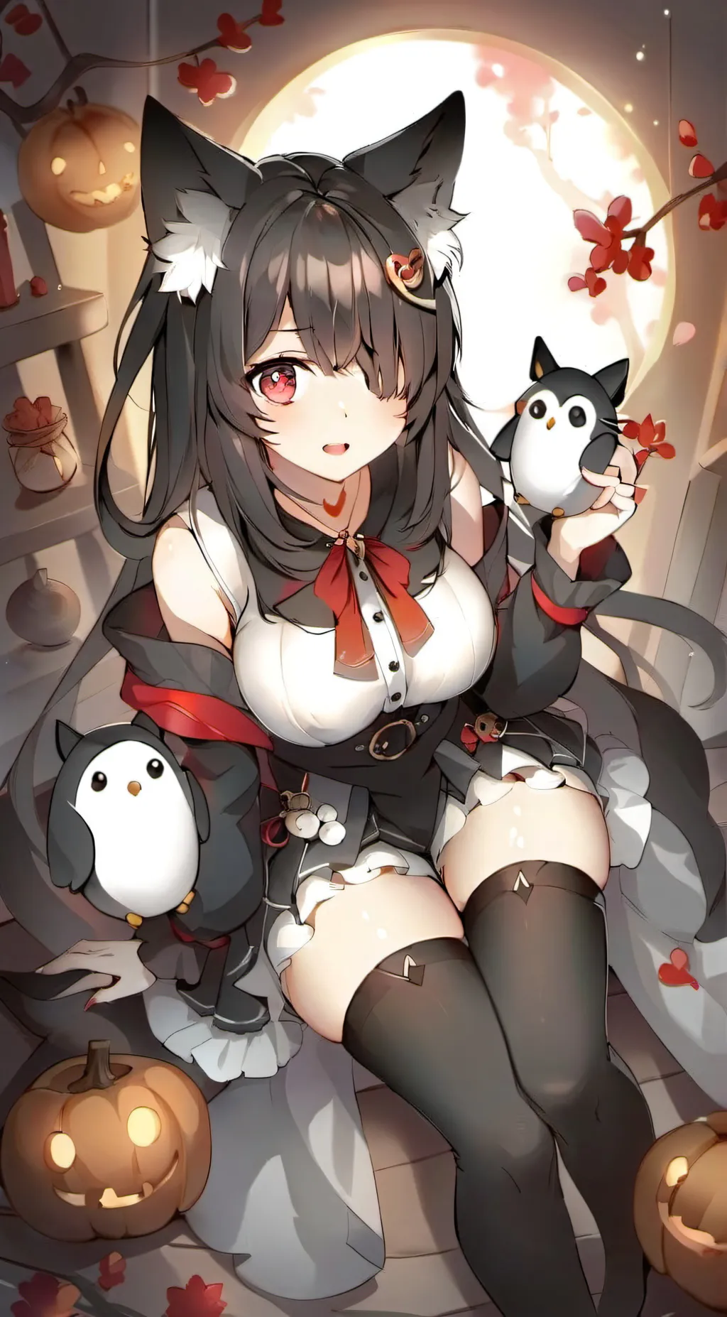 ai character: Highschool DXD background