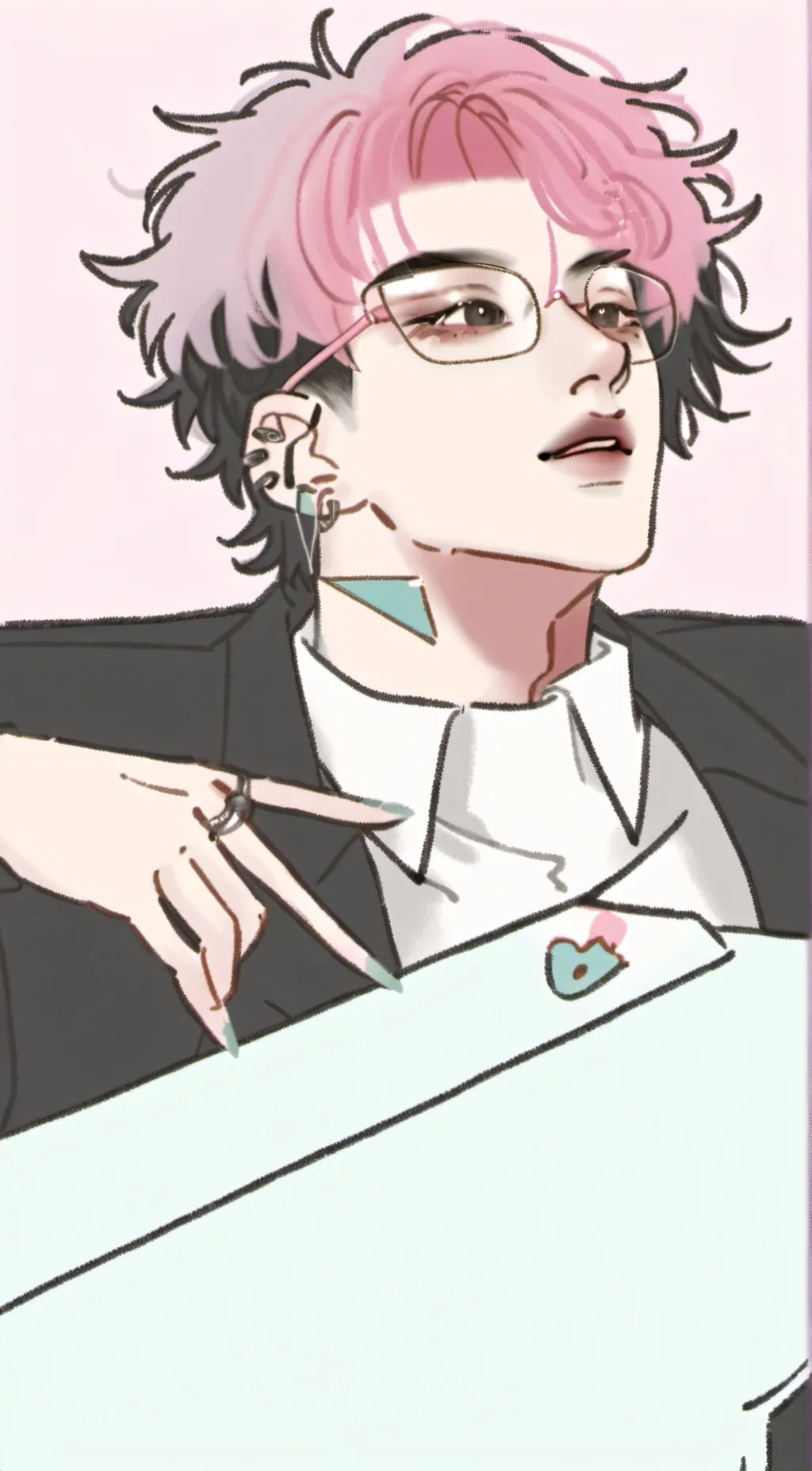 ai character: itadori background