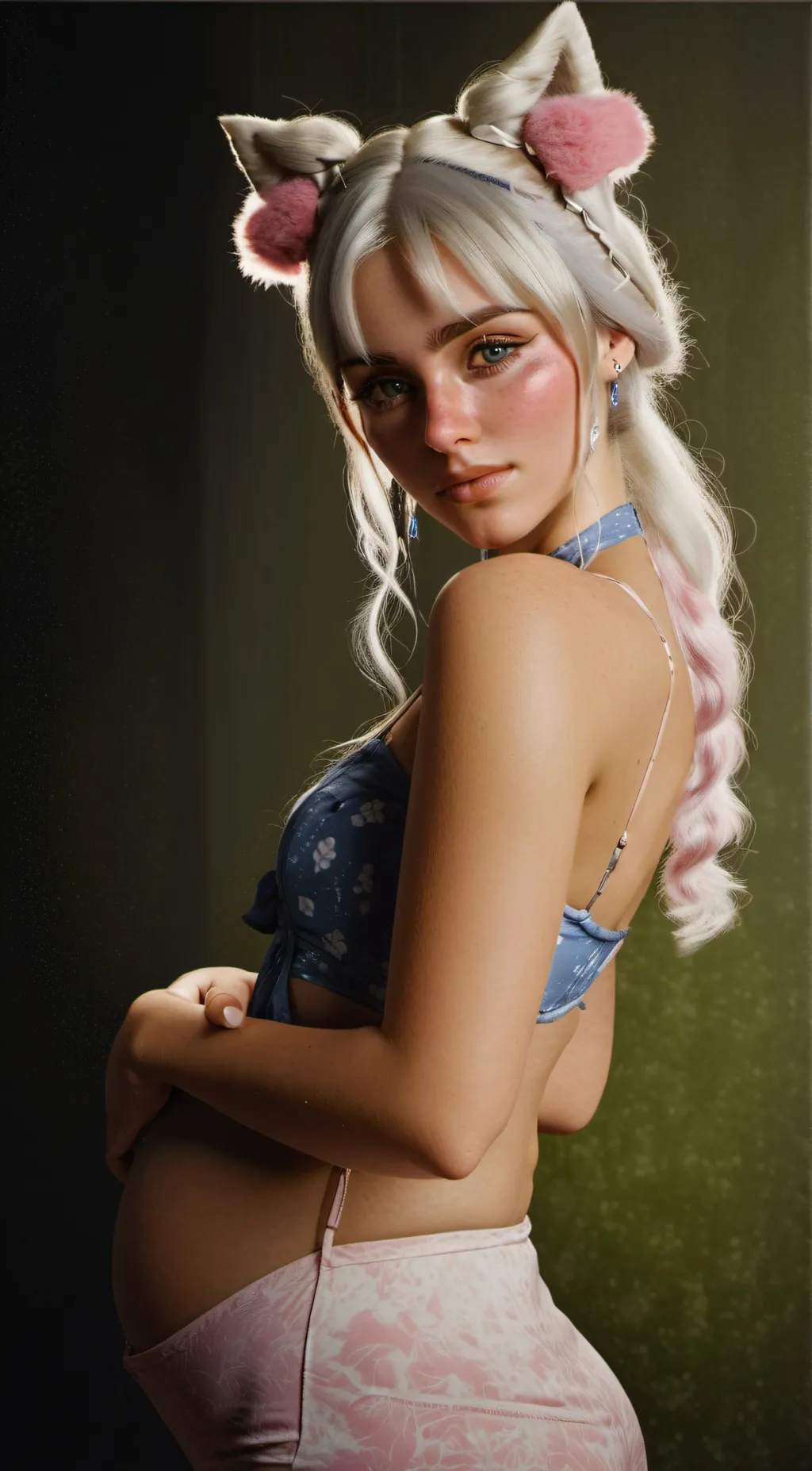 ai character: Kitty background