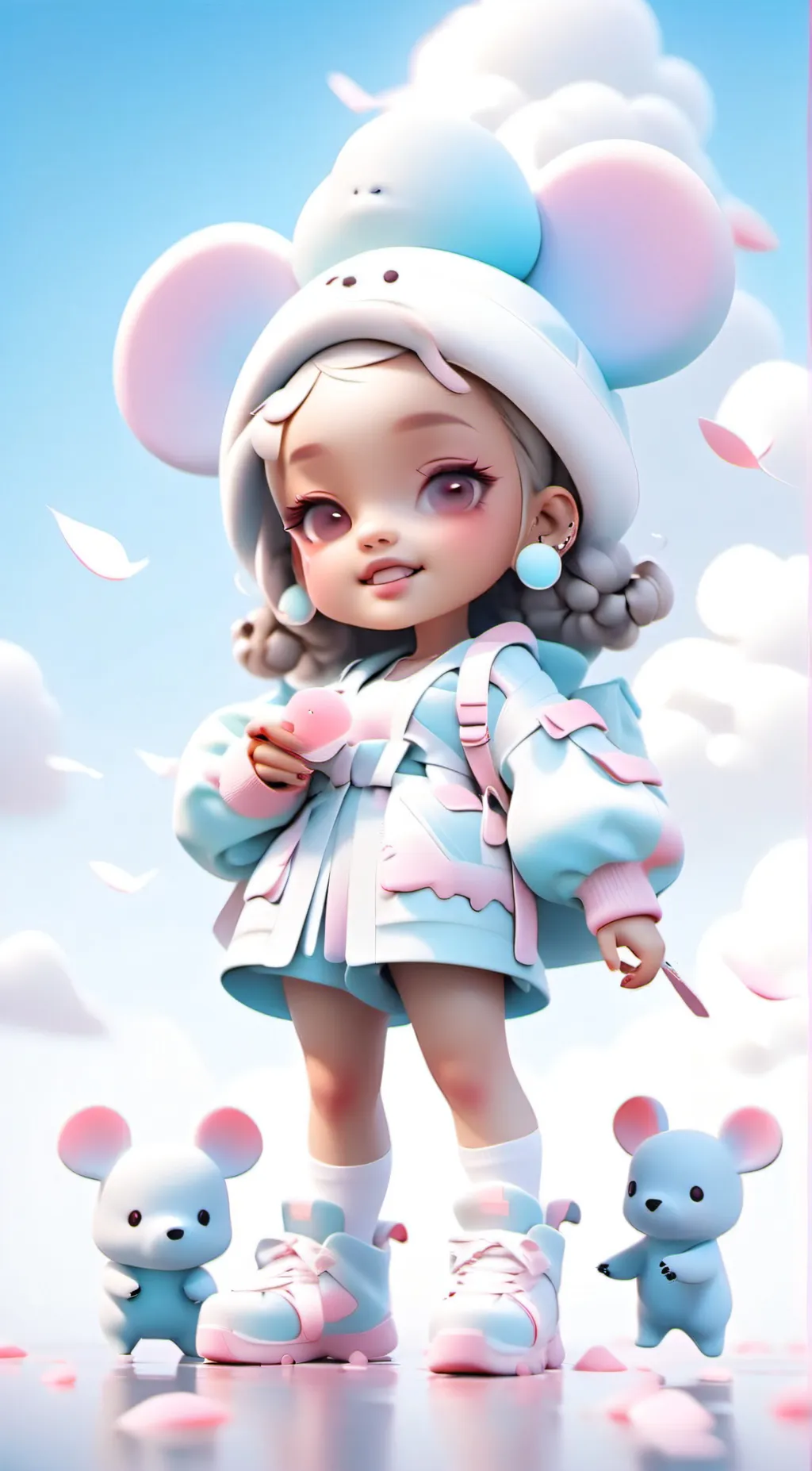 ai character: love bug background