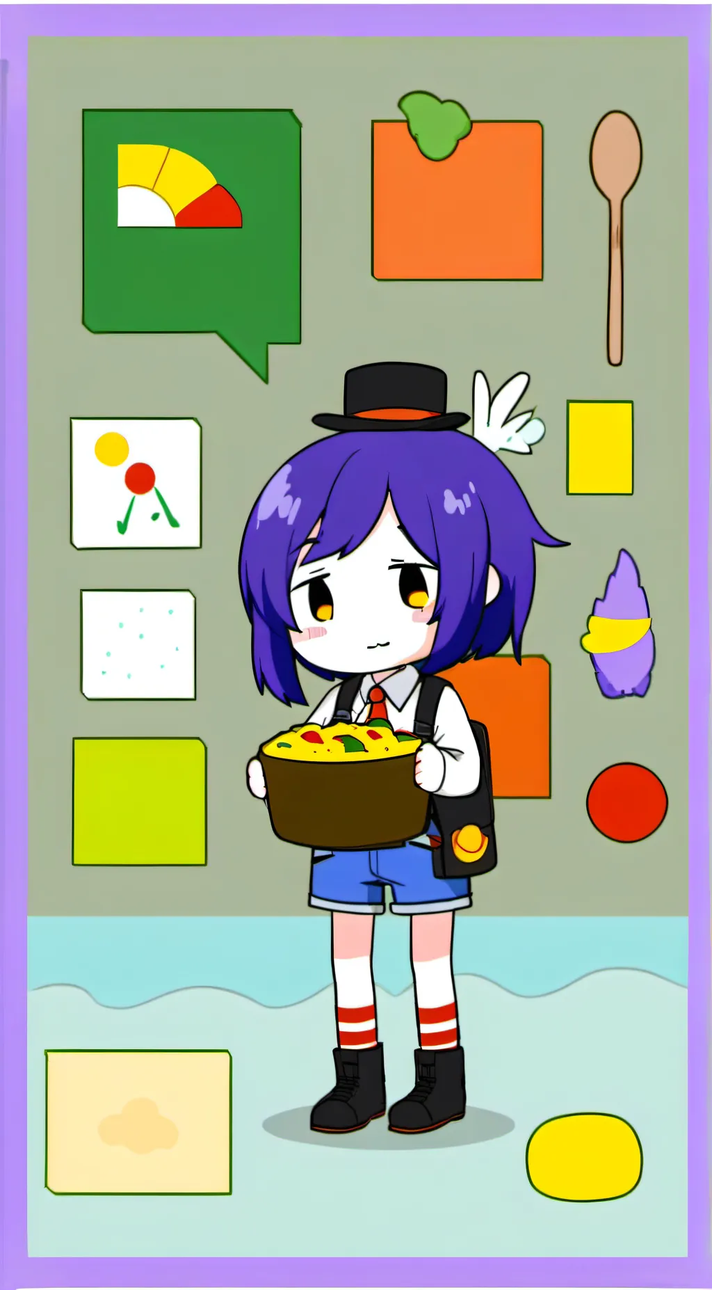 ai character: Dogday background