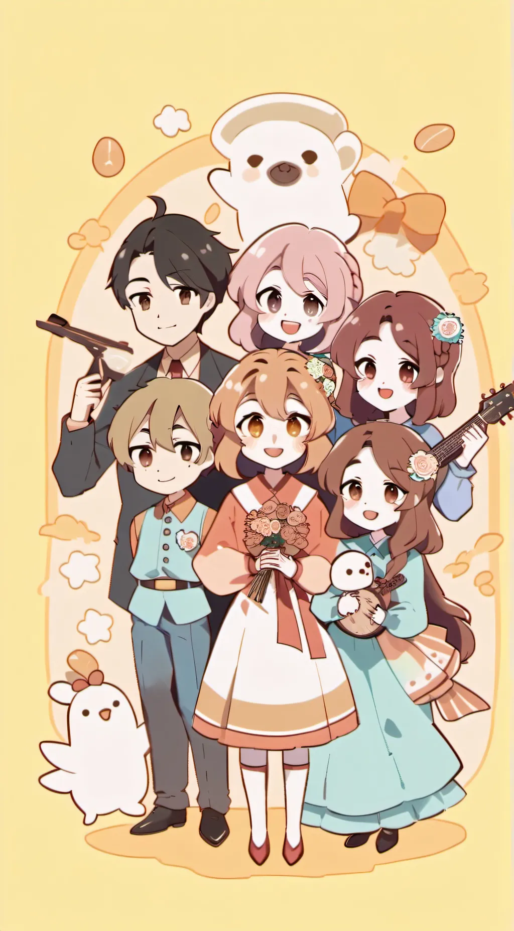 ai character: Afton family background