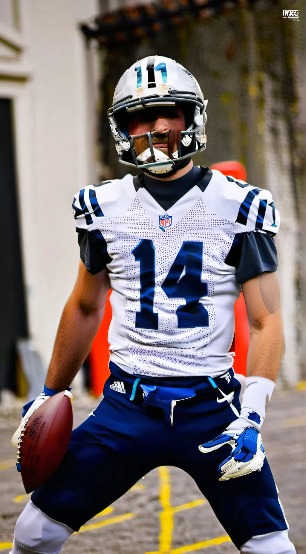 ai character: Steffon diggs  background