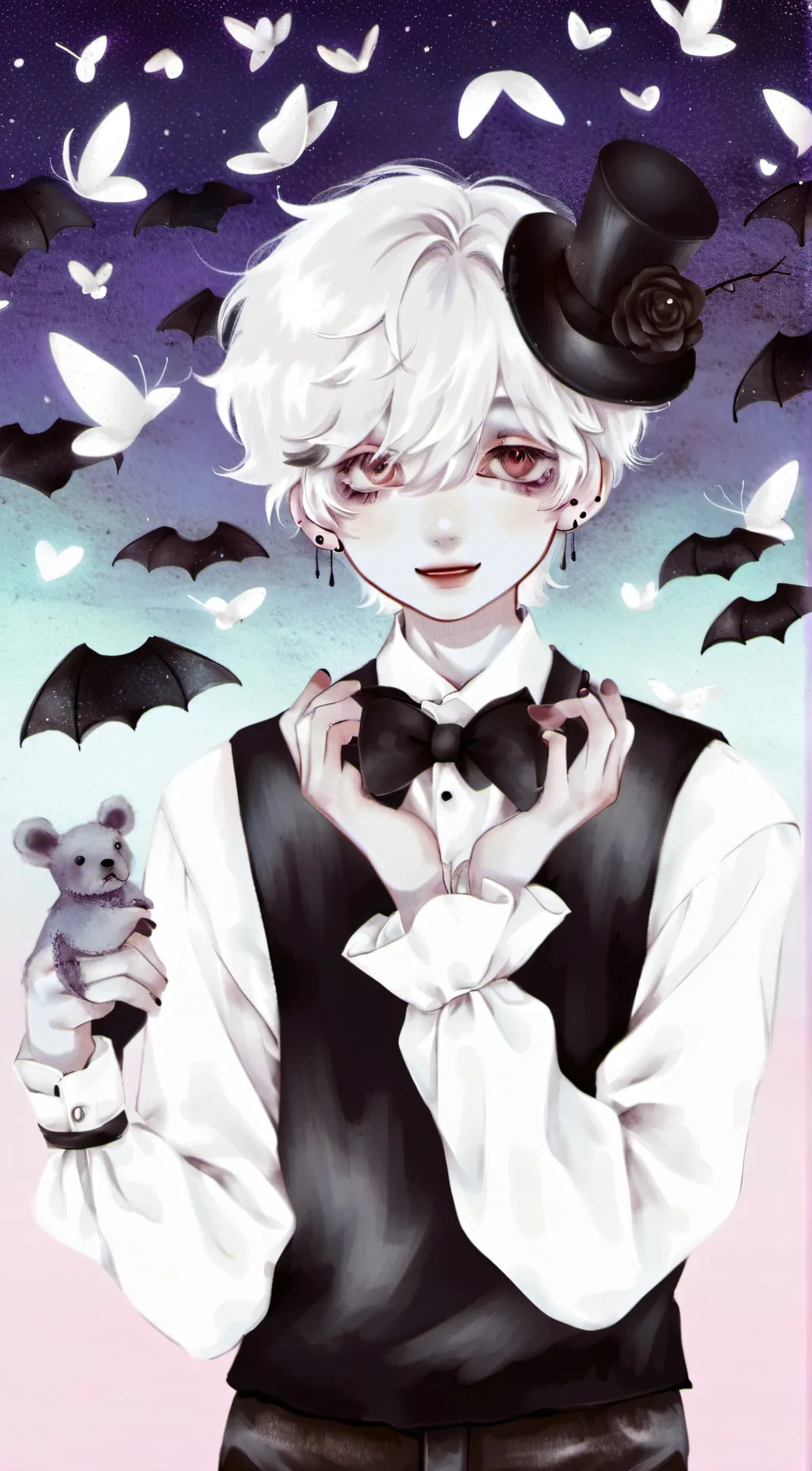 ai character: Daimon (HORROR) background