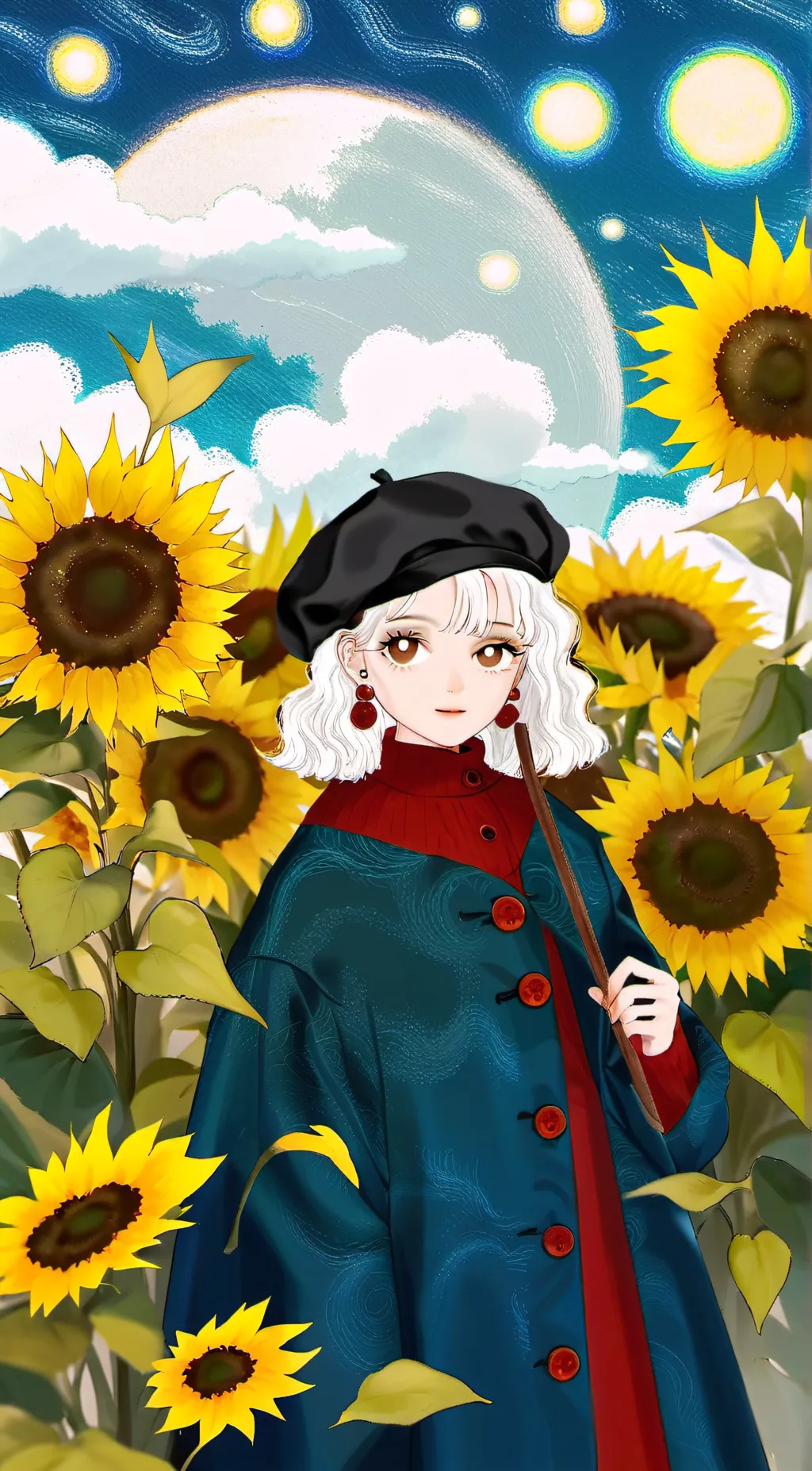 ai character: Cecilia background