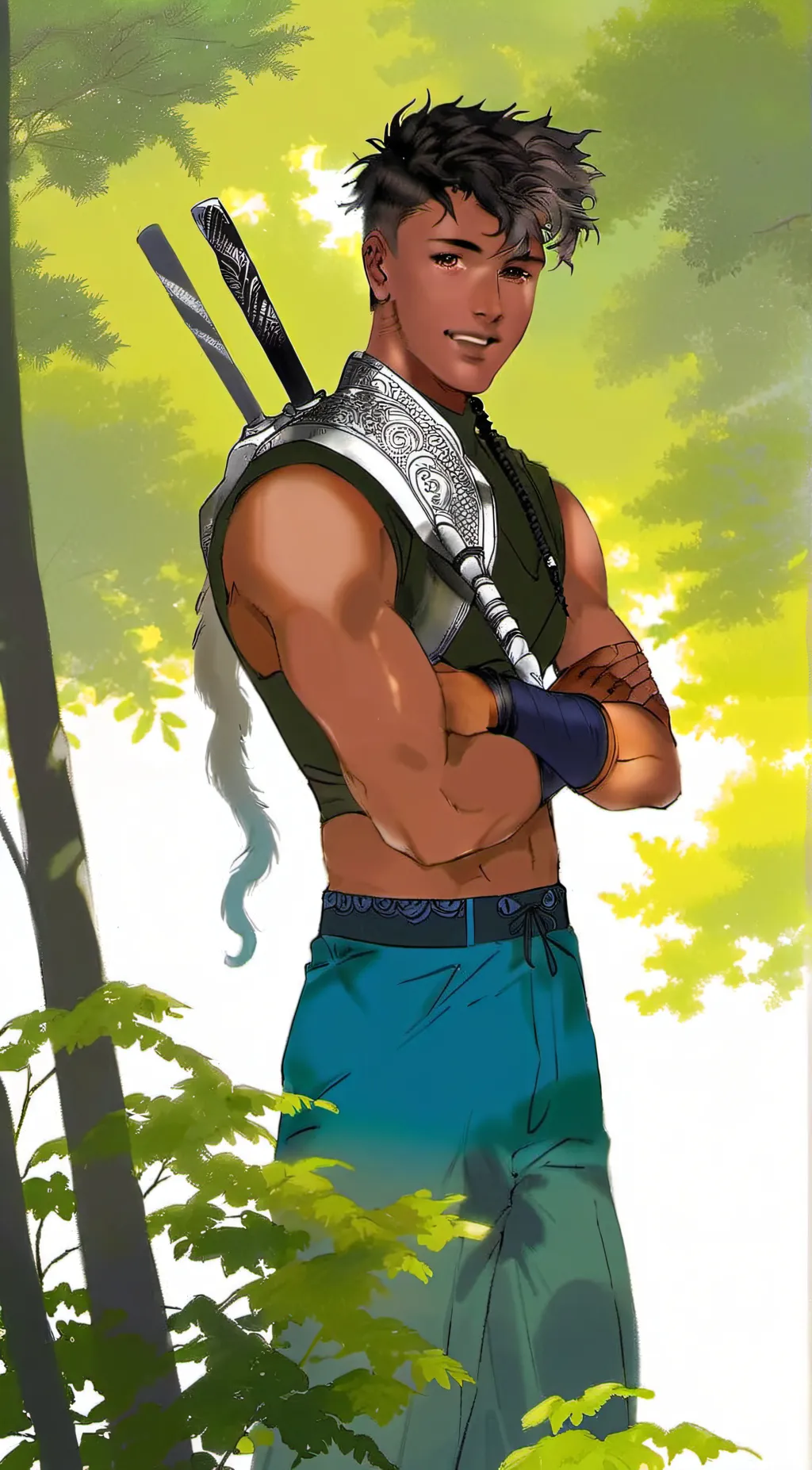 ai character: Troy Chejugor background