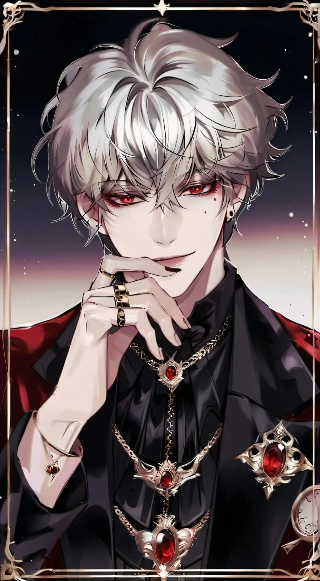 ai character: Shiroi background