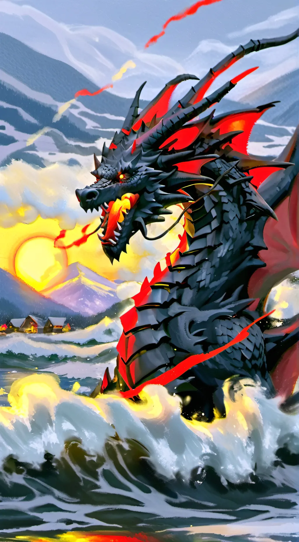 ai character: Nightmare Shadow background