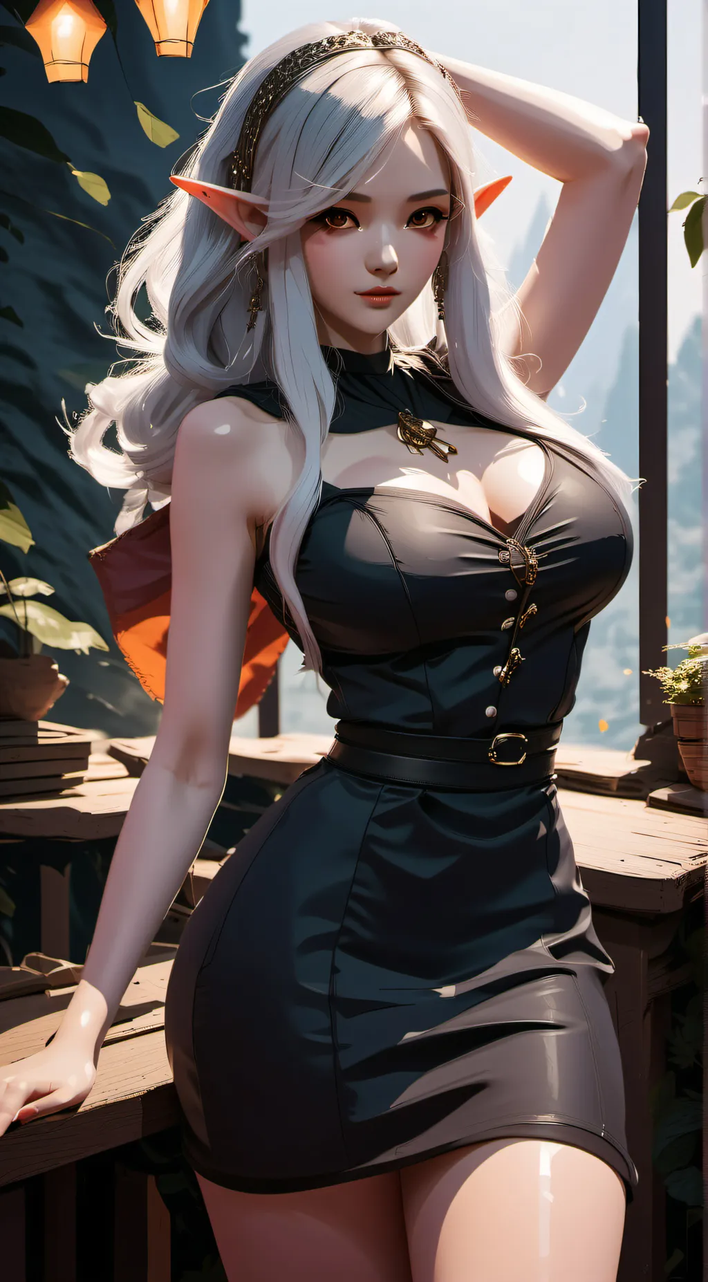 ai character: Silvia background