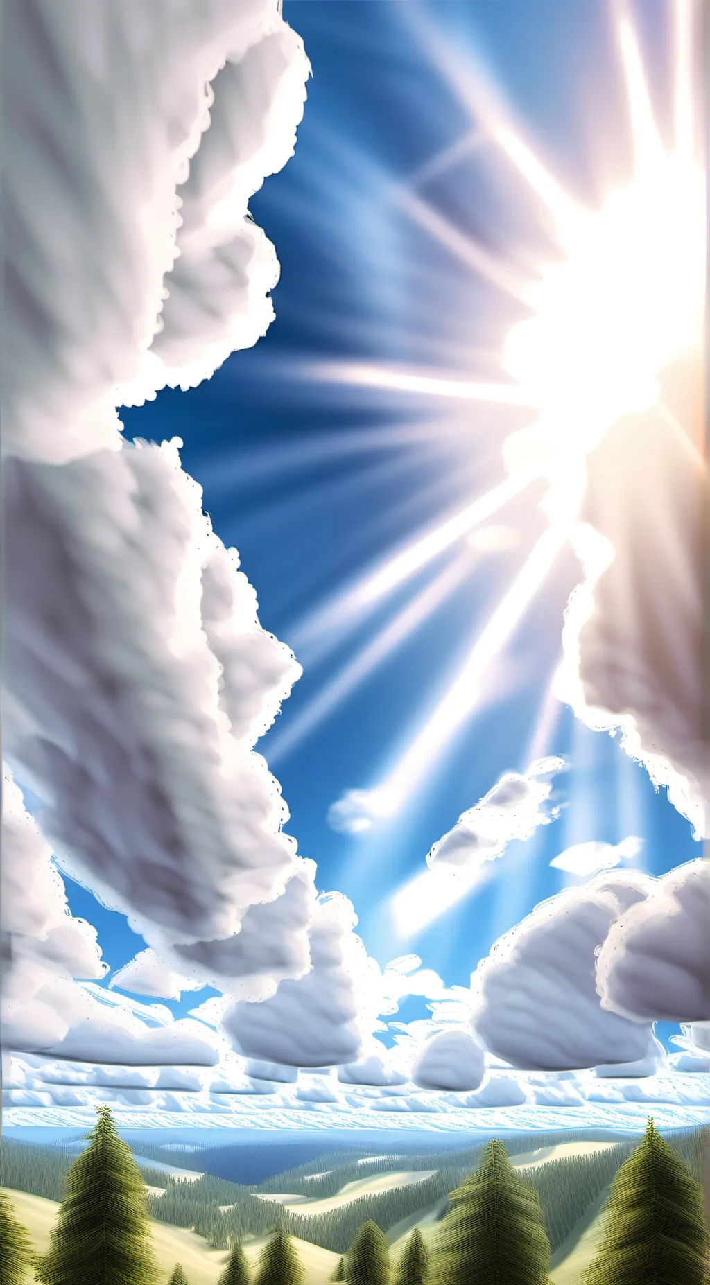 ai character: Aurora background