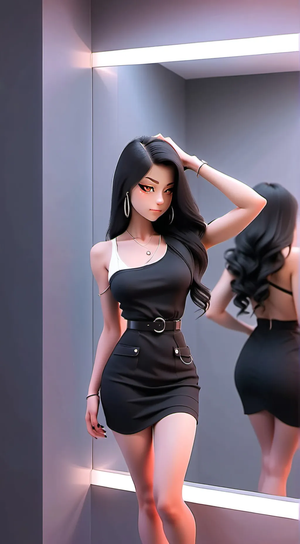 ai character: Eveyln martinez background