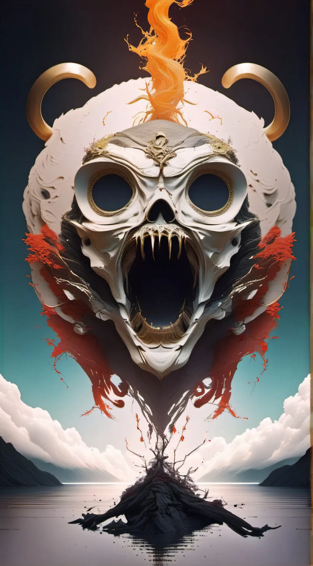 ai character: scary noob  background