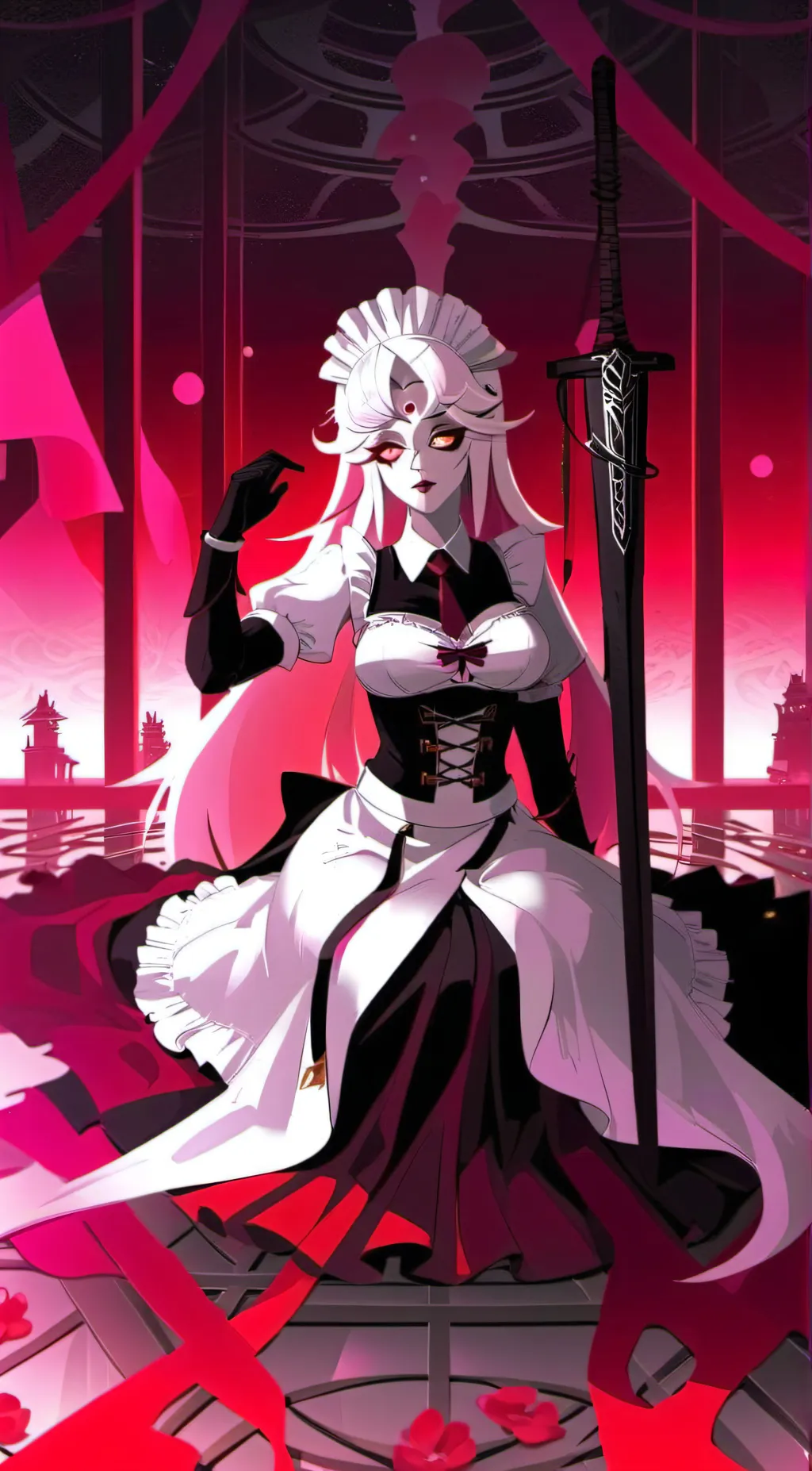 ai character: Melinoë (GH) background