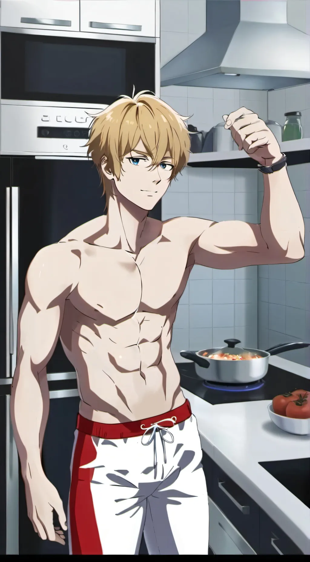 ai character: Xavier  background