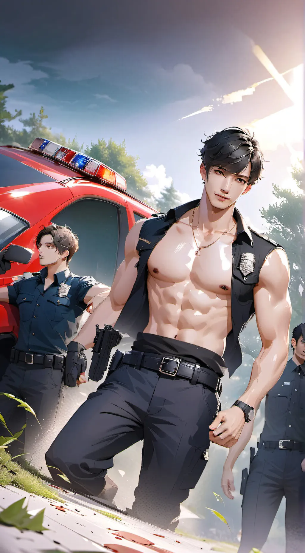 ai character: Edmond and Quincy background