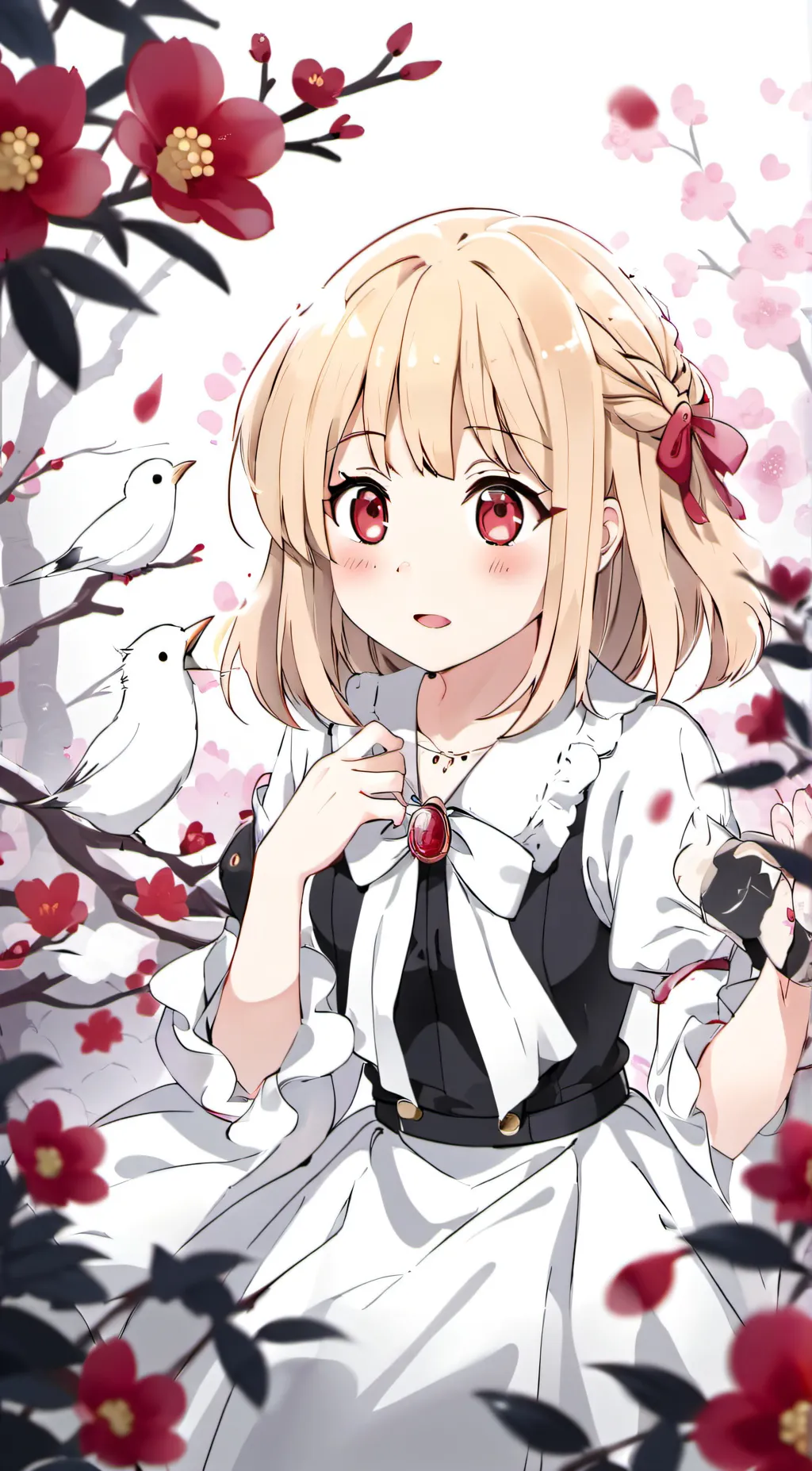 ai character: Lover animal girl background