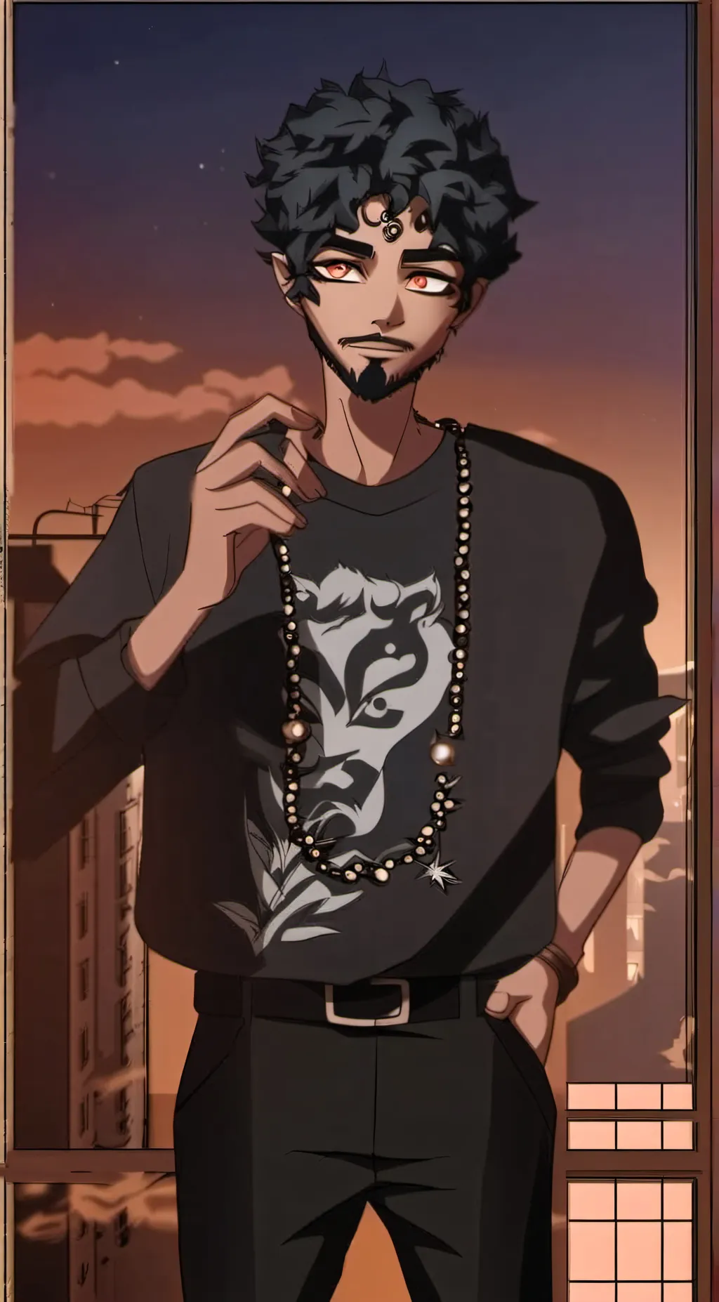 ai character: Dad background