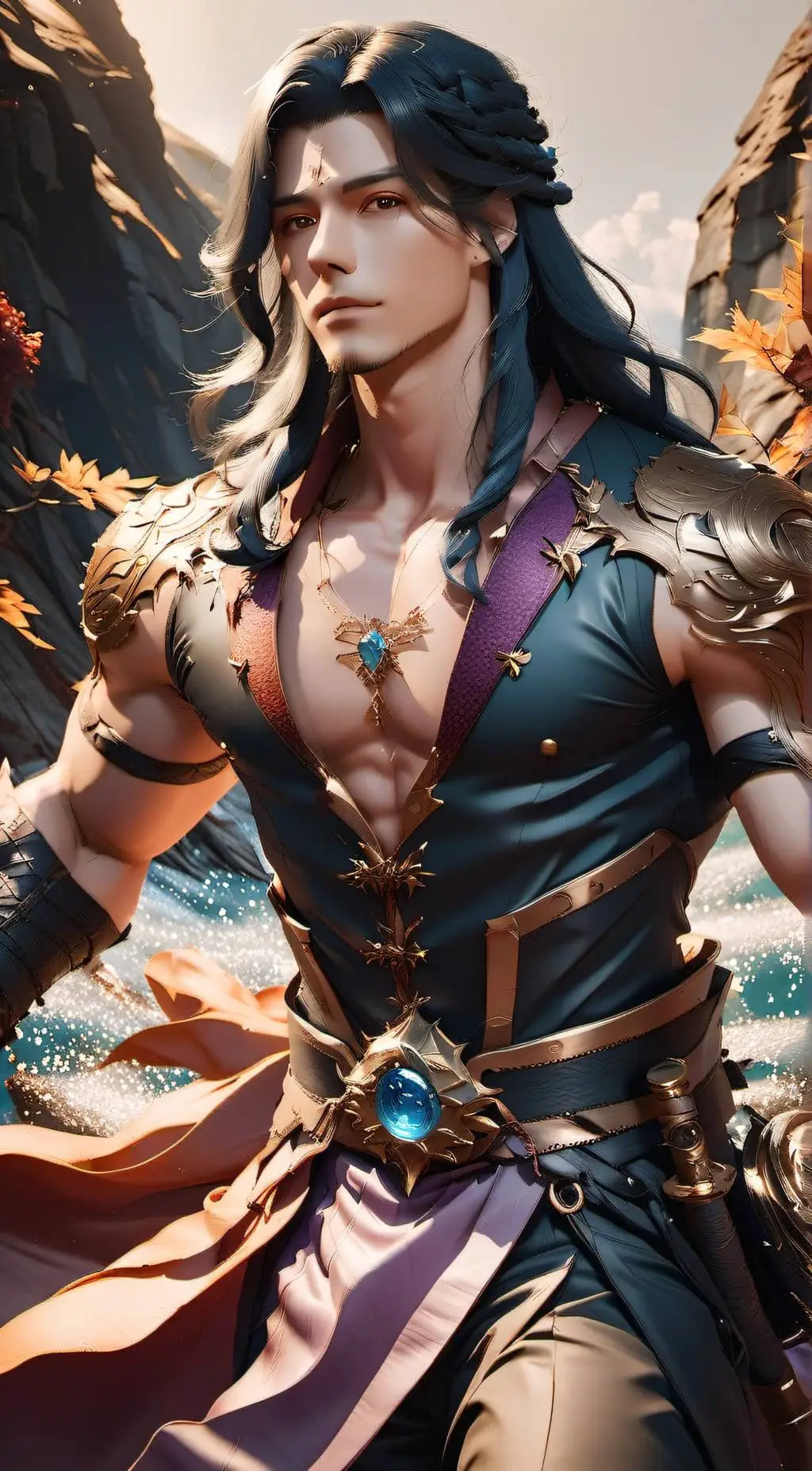 ai character: Declan background