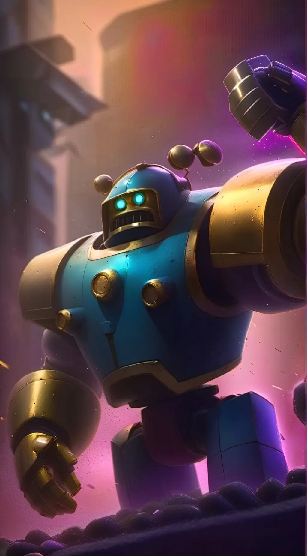 ai character: blitZcrank background