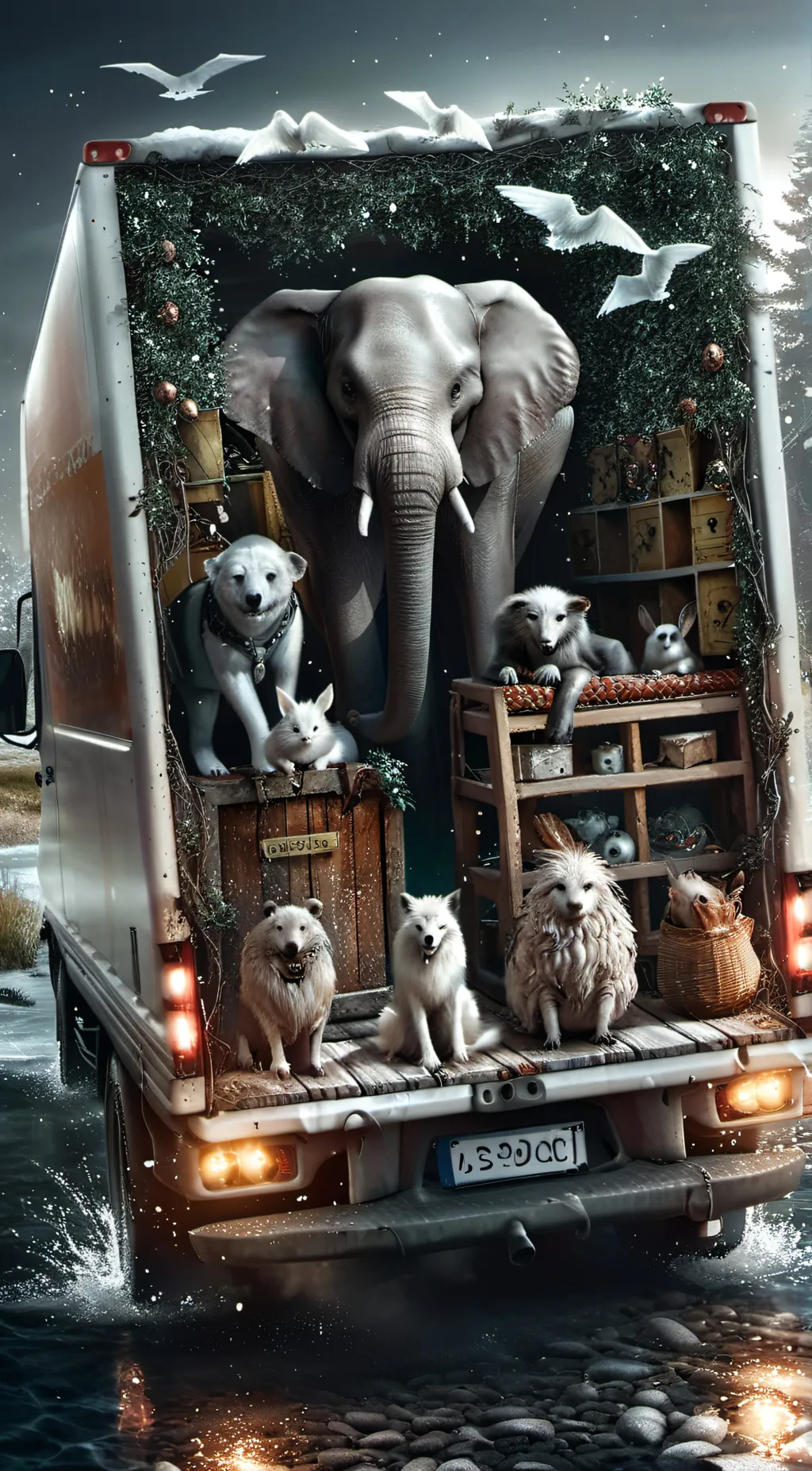 ai character: trip background