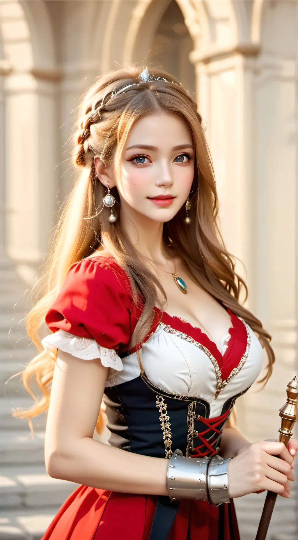 ai character: 斯嘉丽 background