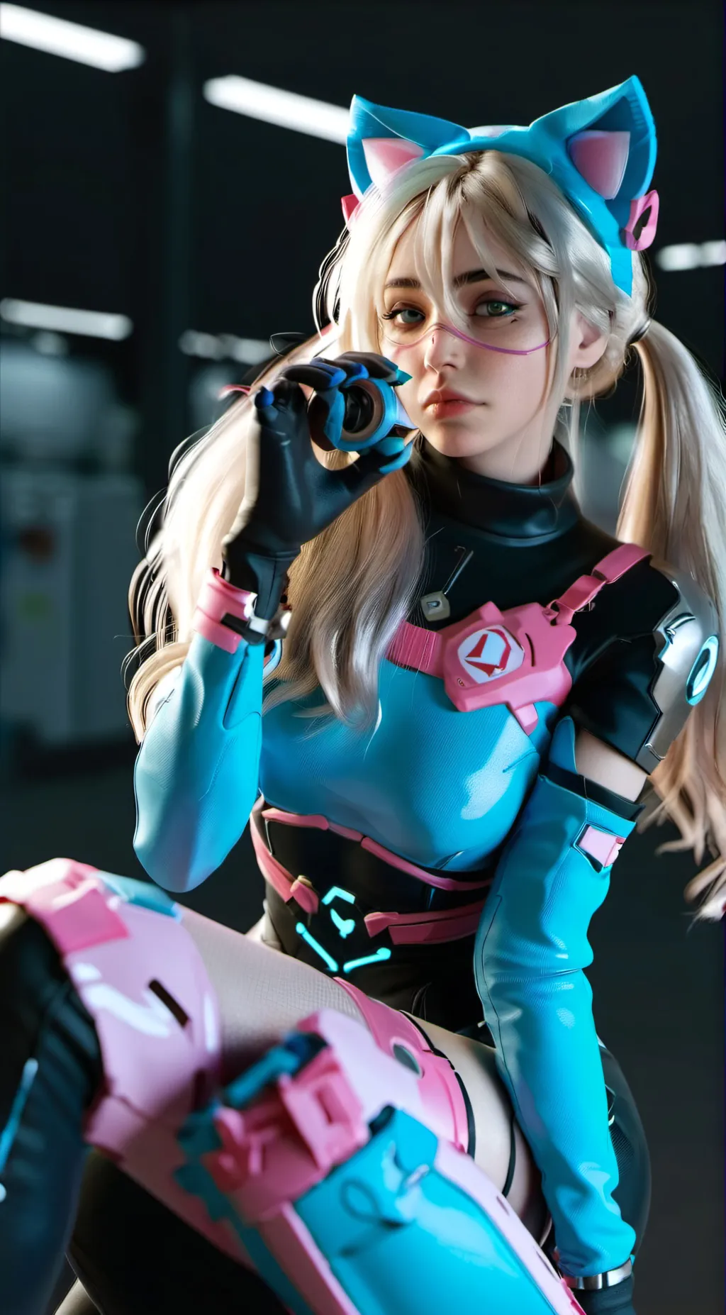 ai character: Kitty background