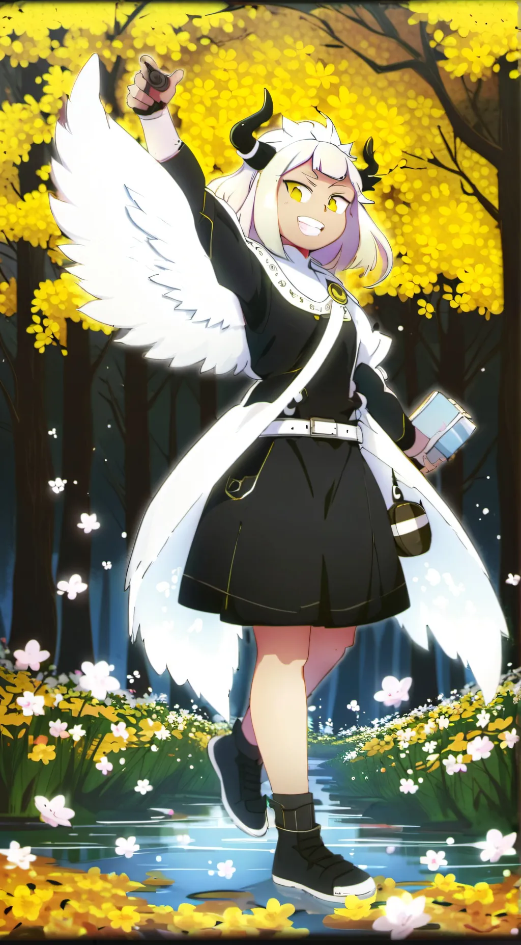 ai character: Mandy background