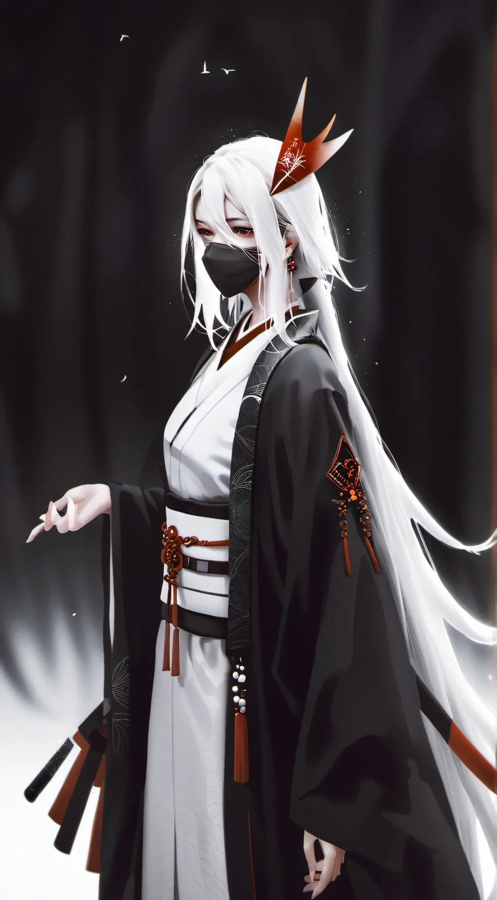 ai character: Hashira ❤️ background