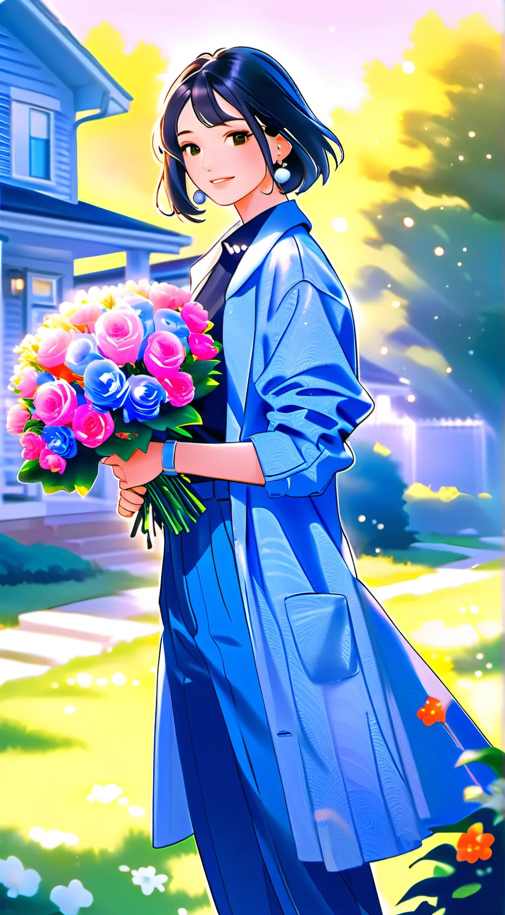 ai character: lia background