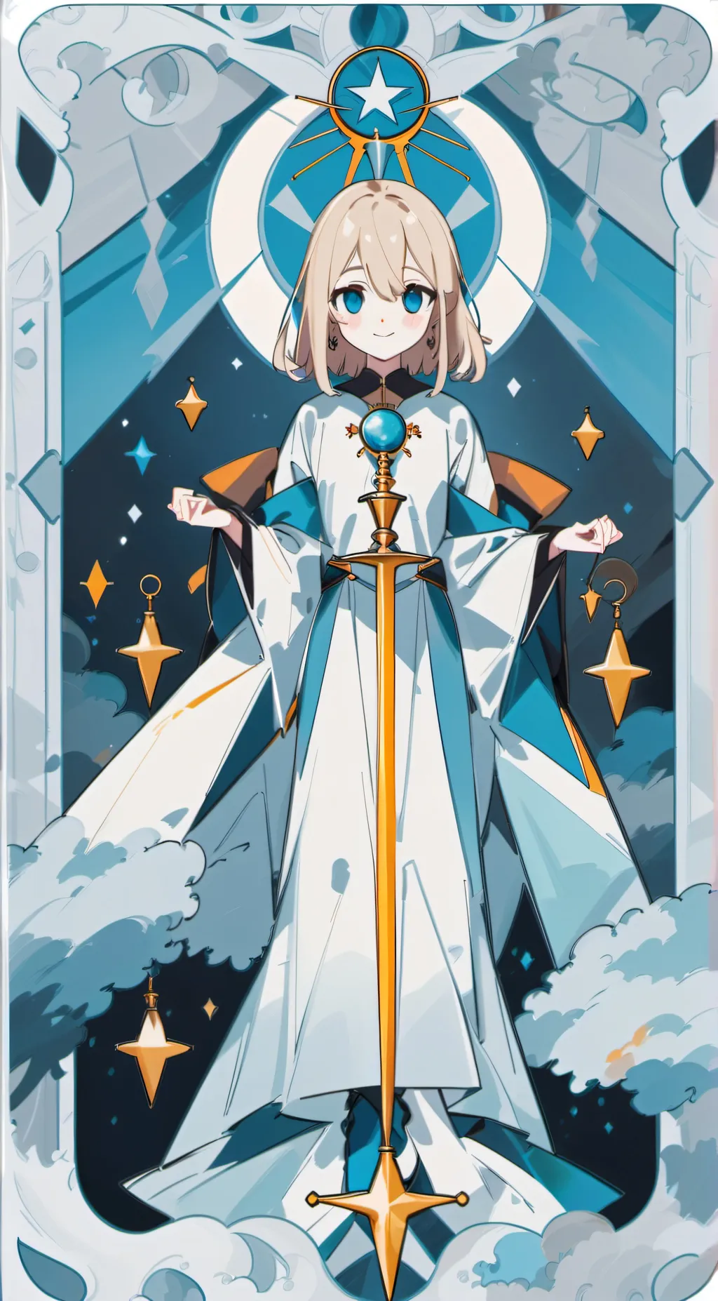 ai character: Aria background