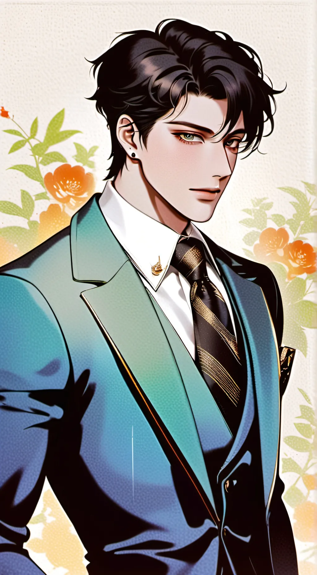 ai character: James Vanderbilt background