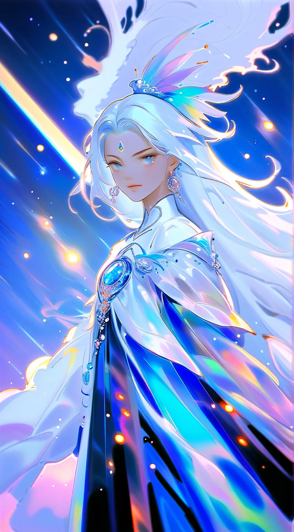 ai character: stella  background