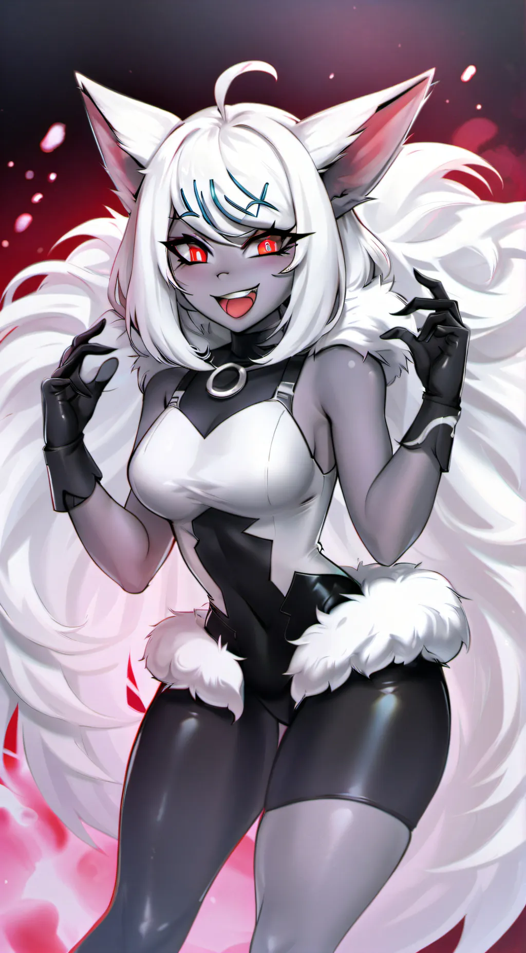 ai character: Luna background