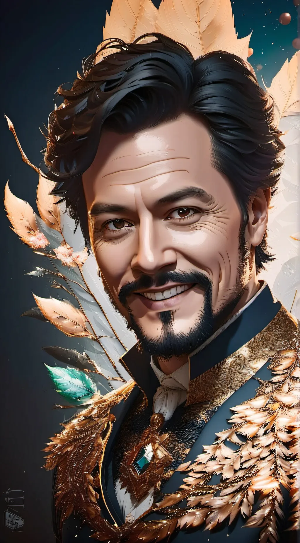 ai character: Johnny depp background