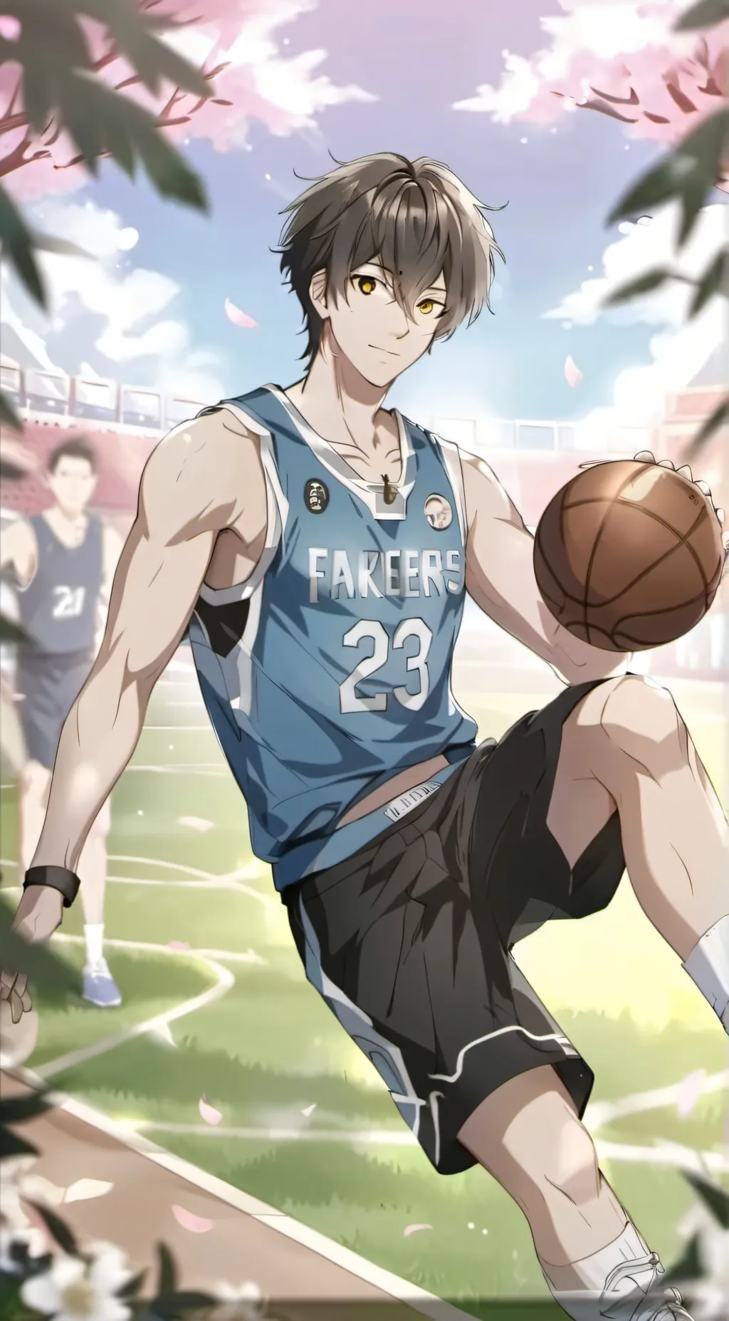 ai character: naoya sumiyoshi background