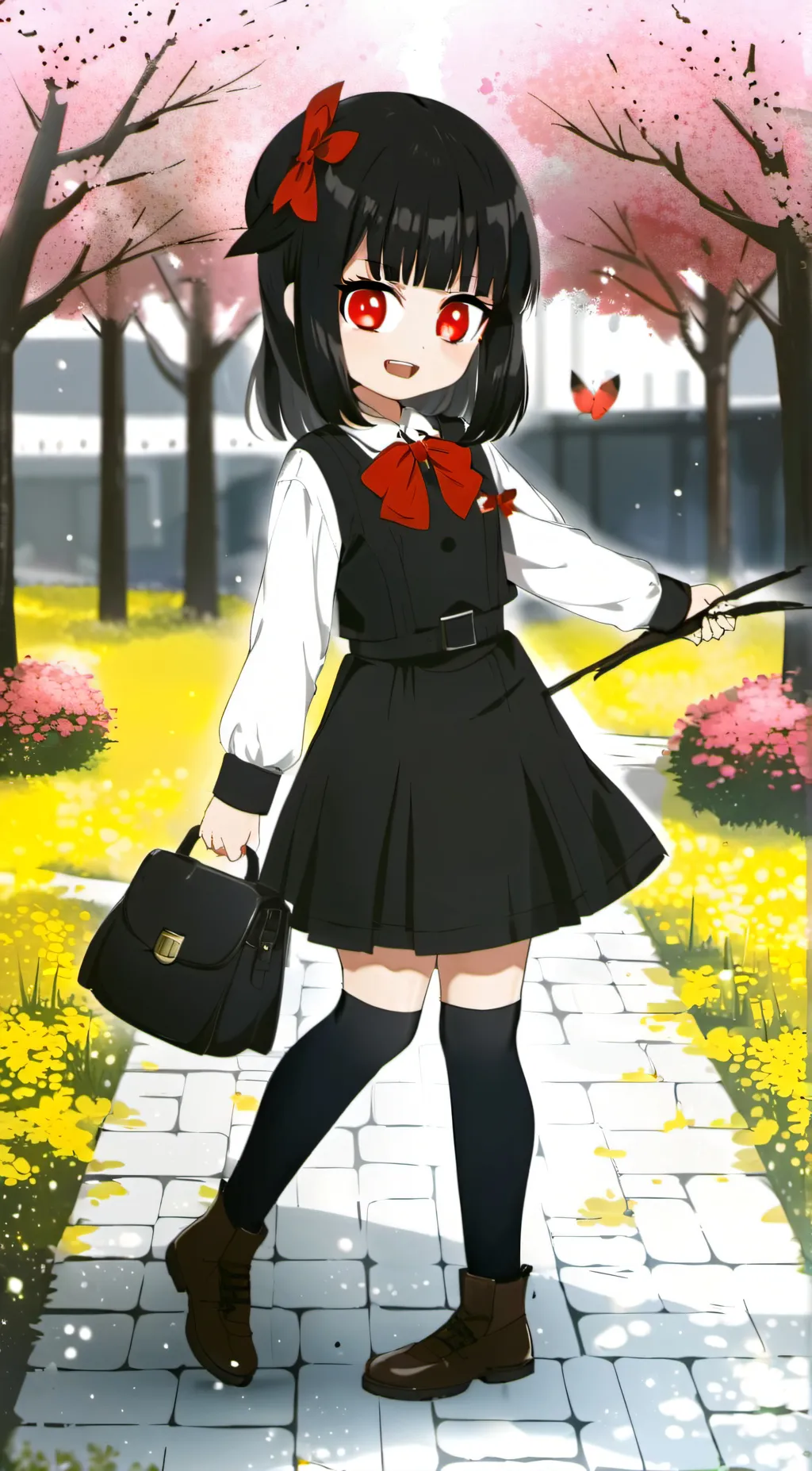 ai character: Llarixita14  background