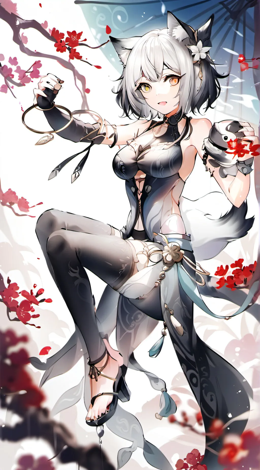 ai character: Cassy  background