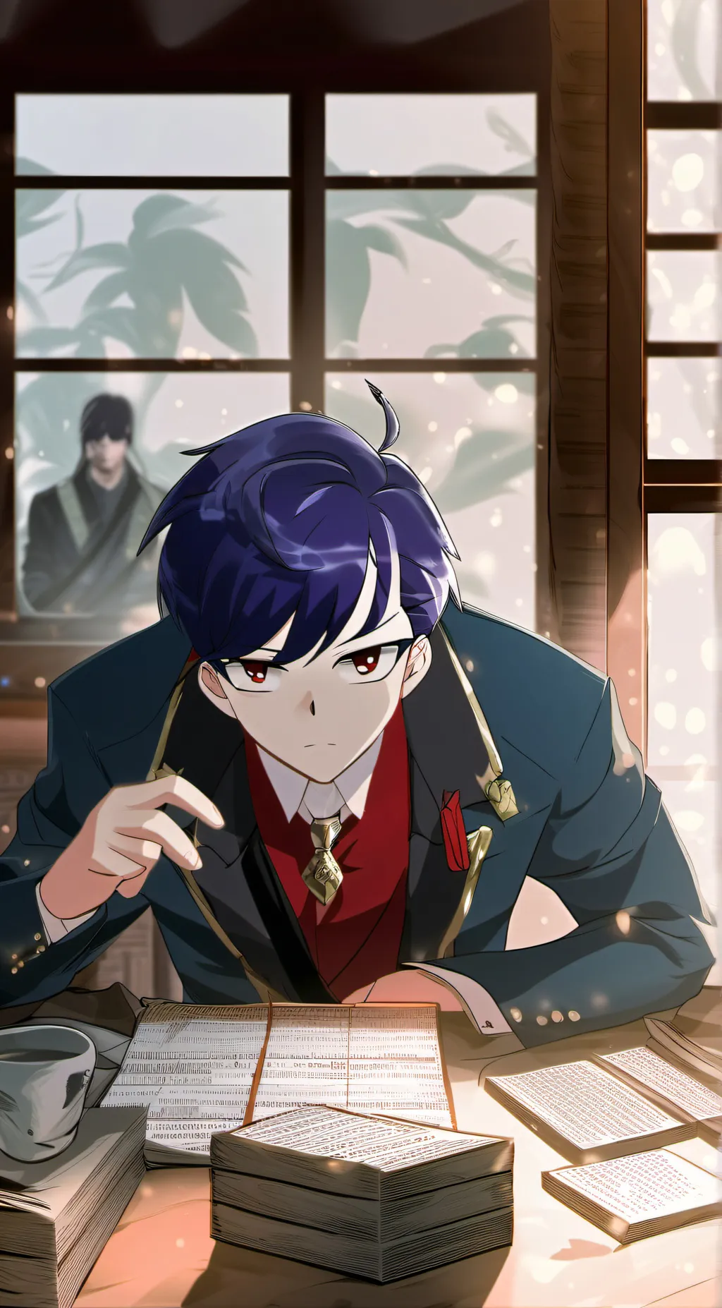 ai character: London background