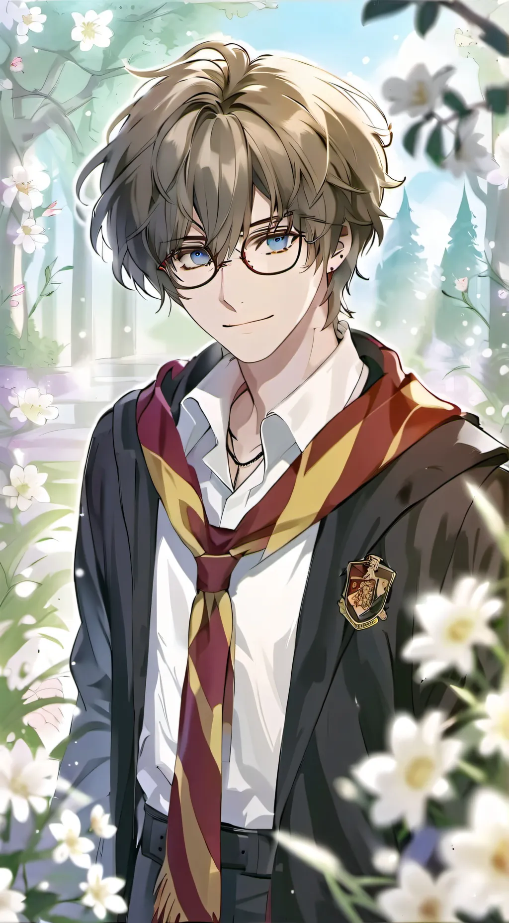 ai character: Harry Potter🦅❤️ background