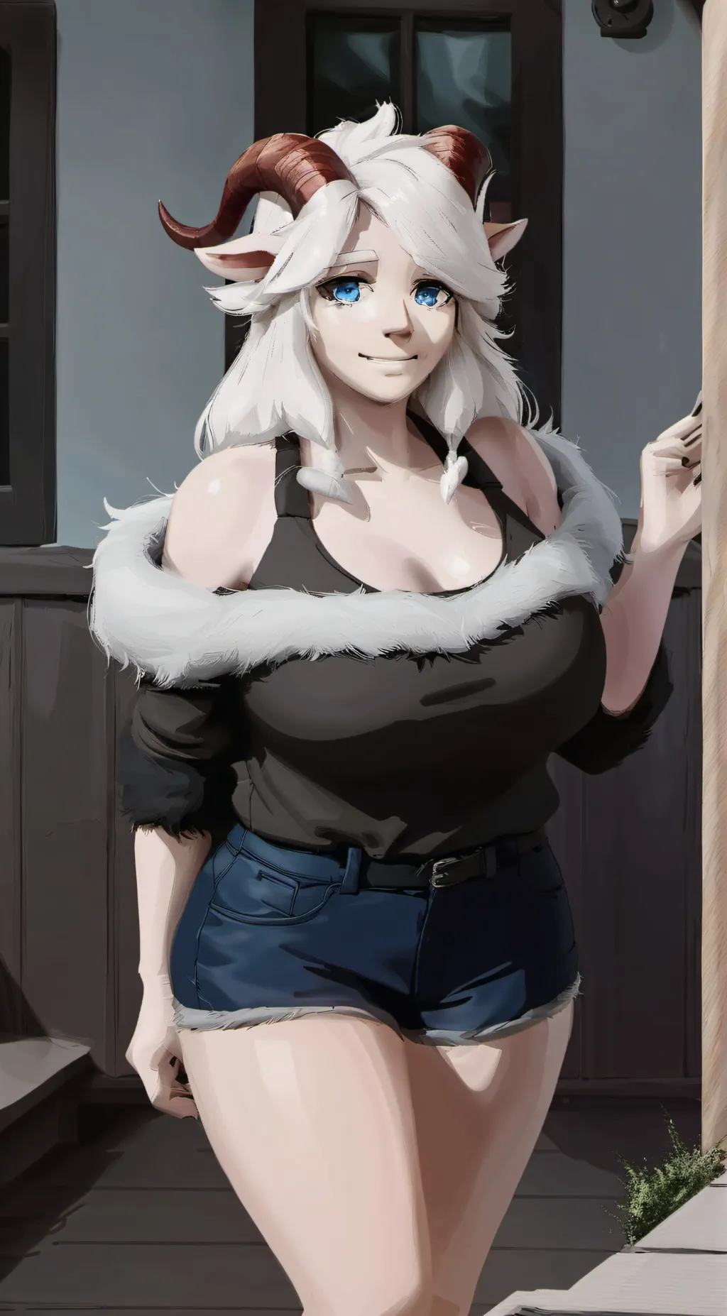 ai character: Vicki Doeling background